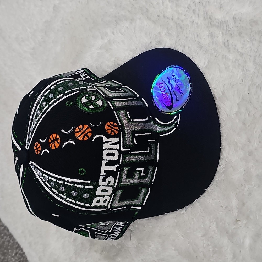 Boston Celtics - Hand Painted Ball Cap